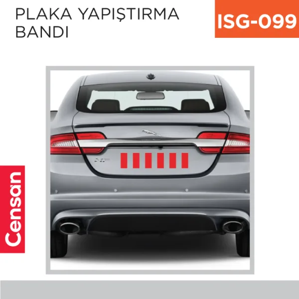 PLAKA YAPIŞTIRMA BANDI