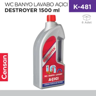 WC BANYO LAVABO AÇICI DESTROYER 1500 ML