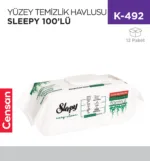 YÜZEY TEMİZLİK HAVLUSU SLEEPY 100LÜ
