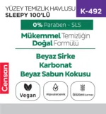 YÜZEY TEMİZLİK HAVLUSU SLEEPY 100LÜ