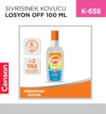 SİVRİSİNEK KOVUCU LOSYON OFF 100 ML