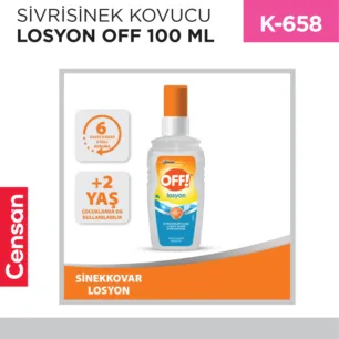 SİVRİSİNEK KOVUCU LOSYON OFF 100 ML