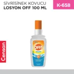 SİVRİSİNEK KOVUCU LOSYON OFF 100 ML