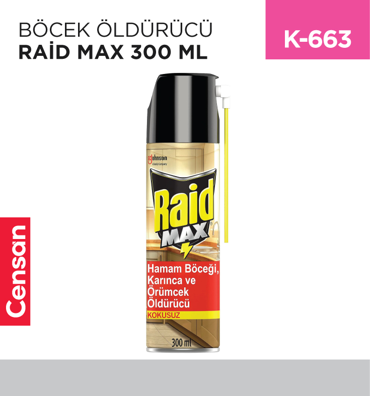 K-663_ee2174dc450ef1093aa0313067eb045a RAİD BÖCEK ÖLDÜRÜCÜ MAX 300 ML