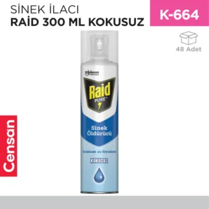 RAİD SİNEK ÖLDÜRÜCÜ 300 ML KOKUSUZ