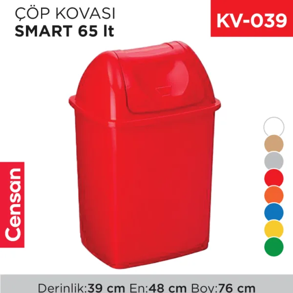 SMART ÇÖP KOVASI 65 LT (4194)