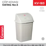 SWİNG ÇÖP KOVASI NO:3 (16 LT) (UP 118)