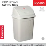 SWİNG ÇÖP KOVASI NO:5 (50 LT) (UP 122)
