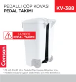 PEDALLI ÇÖP KOVASI PEDAL TAKIMI(85-65-40-25 LT)
