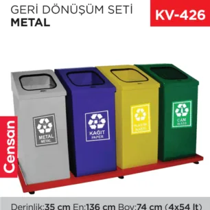 GERİ DÖNÜŞÜM SETİ 1839 METAL