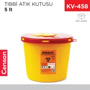 TIBBİ ATIK KUTUSU 5 LT