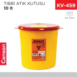 TIBBİ ATIK KUTUSU 10 LT