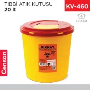 TIBBİ ATIK KUTUSU 20 LT