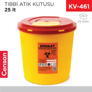 TIBBİ ATIK KUTUSU 25 LT