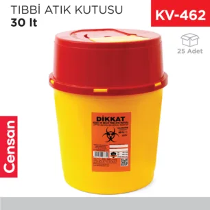 TIBBİ ATIK KUTUSU 30 LT