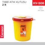 TIBBİ ATIK KUTUSU 2 LT