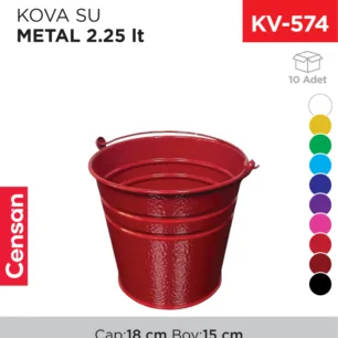 KOVA SU METAL 2.25 LT (NO:17)