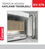 TEMİZLİK KOVASI KATLANIR TEKERLİ (RND127)