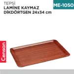 TEPSİ LAMİNE KAYMAZ 24 CM*34 CM