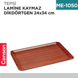 TEPSİ LAMİNE KAYMAZ 24 CM*34 CM
