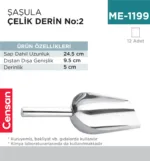 ŞAŞULA DERİN ÇELİK NO:2 24 CM (CEK-24)