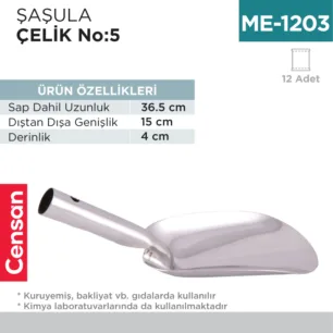 ŞAŞULA METAL NO:5 (36.5 CM) (SSL-4)