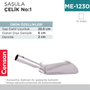 ŞAŞULA METAL NO:1 (20.5 CM ) (SSL-1)