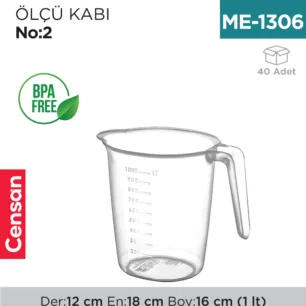 ÖLÇÜ KABI NO:2 (1 LT) (4583)
