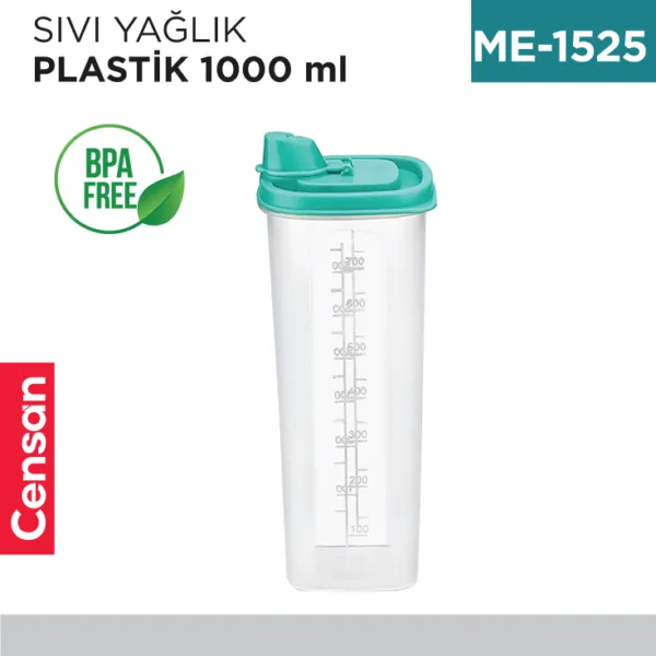 SIVI YAĞLIK PLASTİK 1000 ML (E-402)