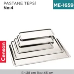 PASTANE TEPSİ NO:4 (43*28 CM) (1023590)