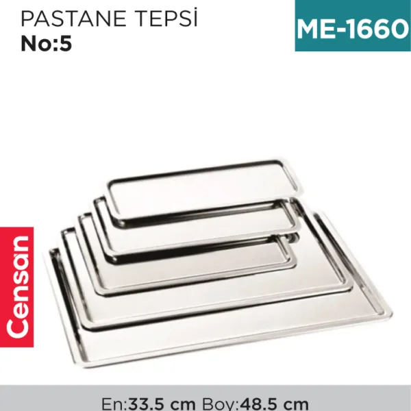 PASTANE TEPSİ NO:5 (48*33 CM) (1023600)
