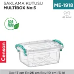 SAKLAMA KUTUSU M.BOX NO:3 (3 LT) (E-502)