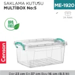 SAKLAMA KUTUSU M.BOX NO:5 (8.5 LT) (E-504)