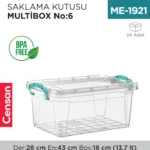 SAKLAMA KUTUSU M.BOX NO:6 (13.7 LT) (E-505)