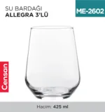 SU BARDAĞI ALLEGRA 3LÜ (425 CC) (420015)