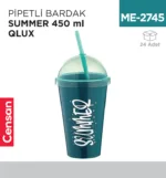 PİPETLİ BARDAK SUMMER QLUX (L-850)