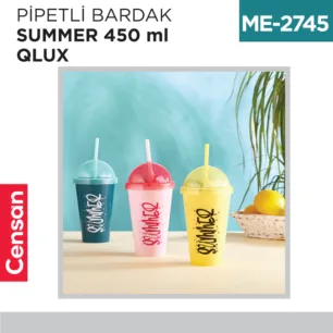 PİPETLİ BARDAK SUMMER QLUX (L-850)