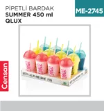 PİPETLİ BARDAK SUMMER QLUX (L-850)