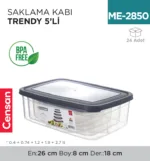 SAKLAMA KABI TRENDY 5Lİ (SA-891)
