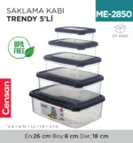 SAKLAMA KABI TRENDY 5Lİ (SA-891)