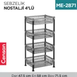 SEBZELİK NOSTALJİ 4LÜ (5158 02)