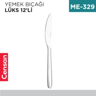 YEMEK BIÇAĞI LÜKS 12Lİ (LOKANTA)