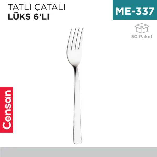 TATLI ÇATALI LÜKS 6LI