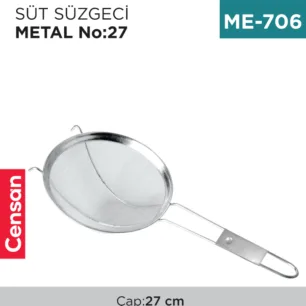 SÜT SÜZGECİ METAL NO:27