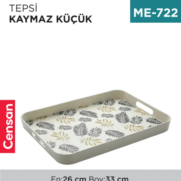 TEPSİ KAYMAZ KÜÇÜK 26 CM*33 CM (750)