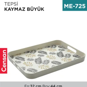 TEPSİ KAYMAZ BÜYÜK 32 CM*44 CM (770)