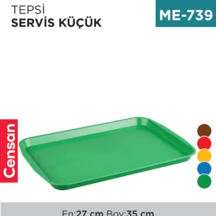 TEPSİ SERVİS KÜÇÜK 27 CM*35 CM