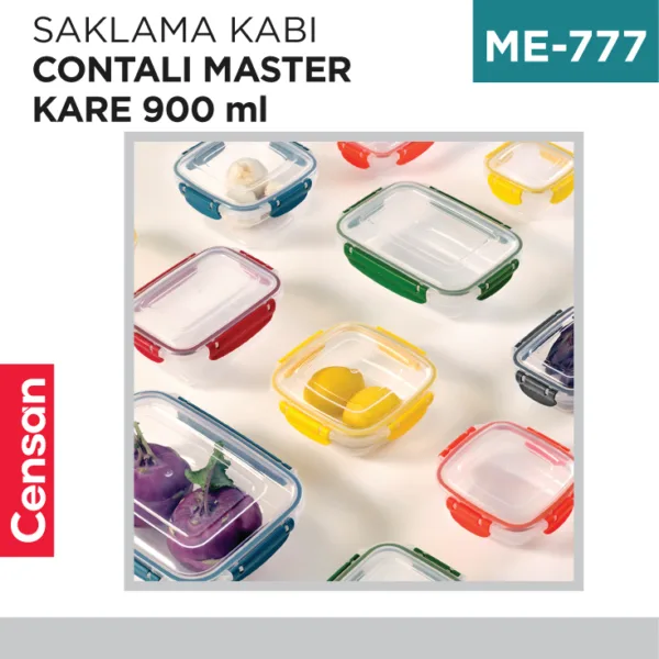 SAKLAMA KABI CONTALI MASTER KARE 900 ML (30803)