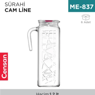 SÜRAHİ CAM LINE 1200 CC LAV (LIN120)