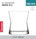 SU BARDAĞI DERİN 6LI LAV (DRN356)